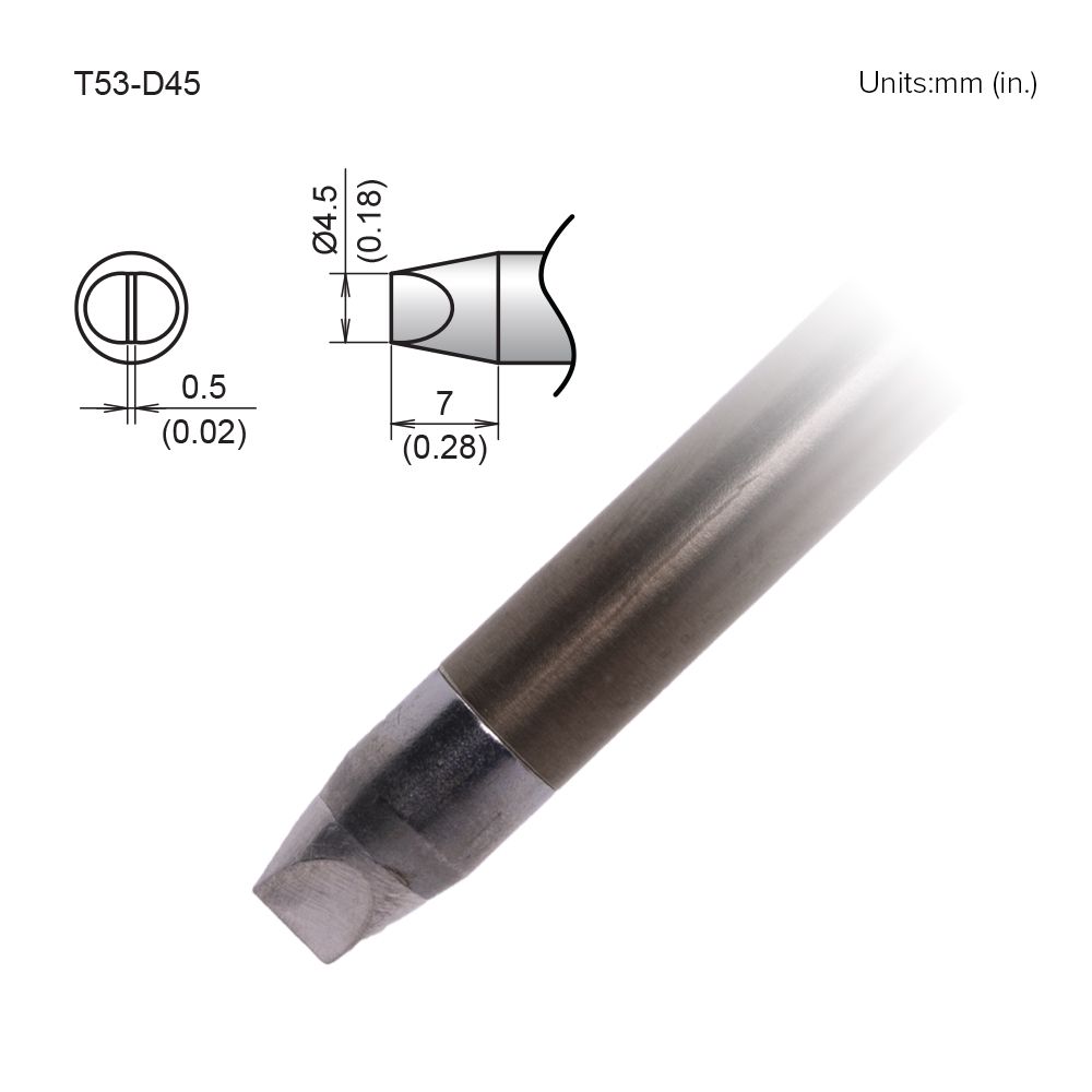 ปลายหัวแร้ง T53-D45